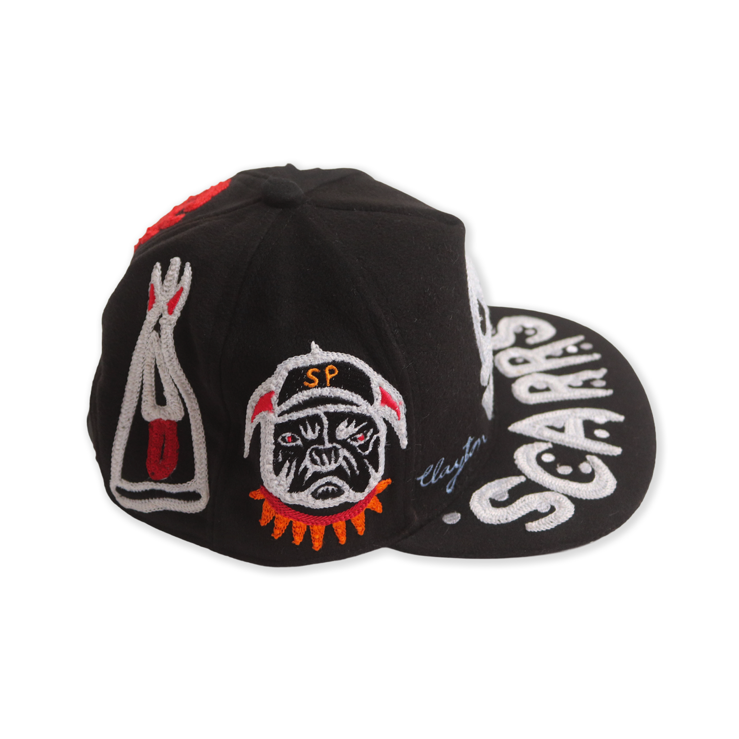 Chain Stitched Hat