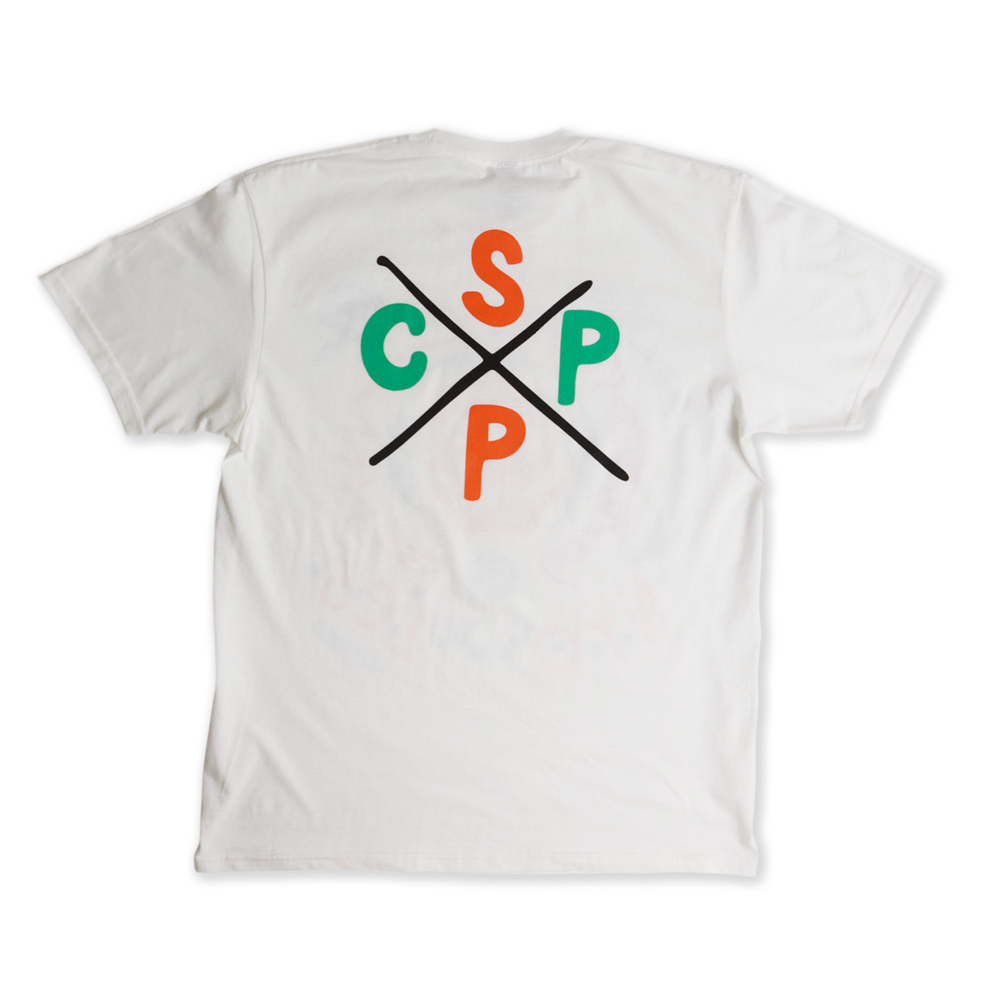 Clayton x Scarrs Skull Tee (White)