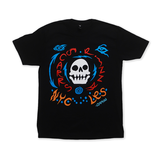 Clayton x Scarrs Skull Tee (Black)